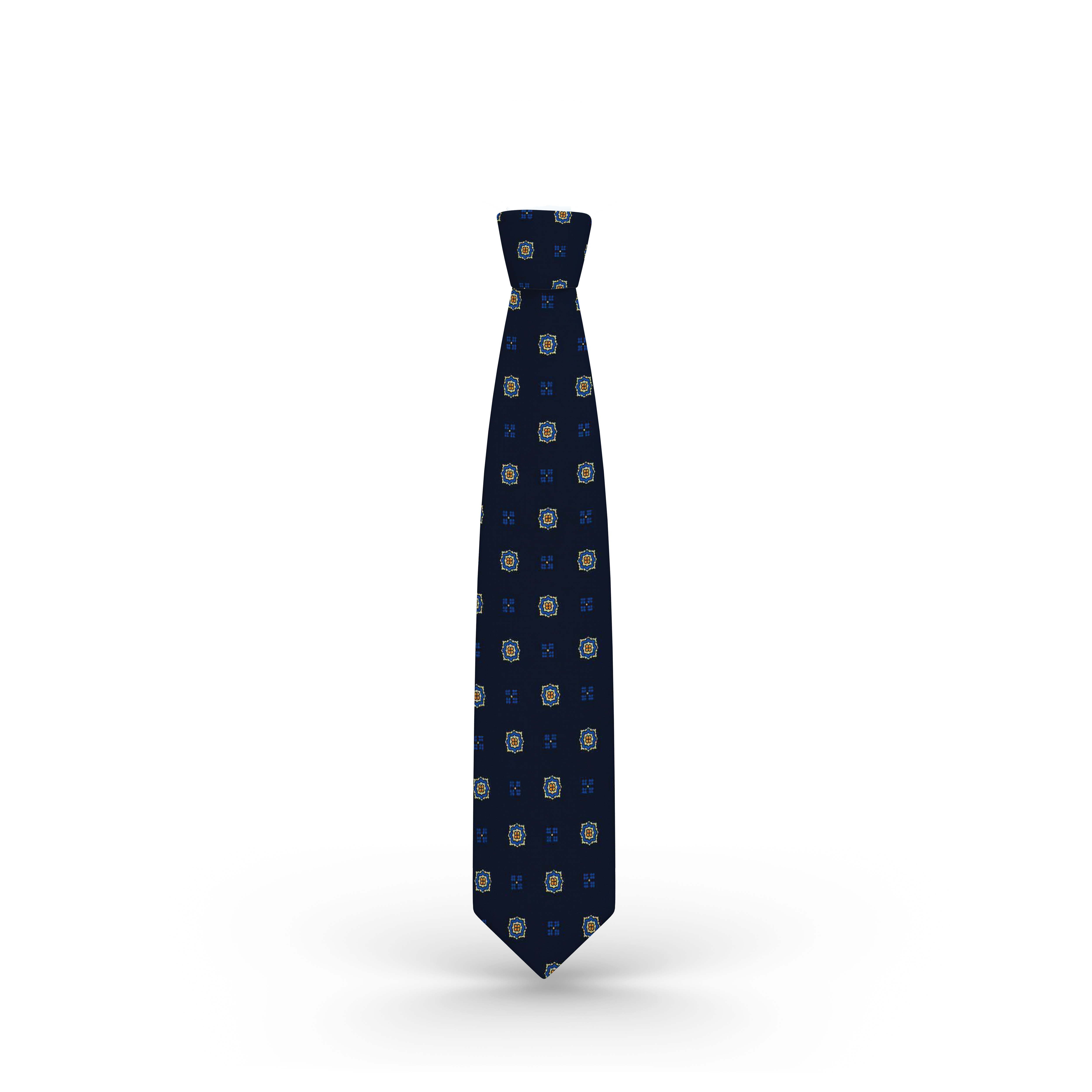 InStitchu Collection Navy Pattern Tie